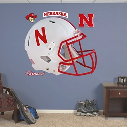 Giant Husker Speed Helmet Cling Nebraska Cornhuskers, husker football, nebraska cornhuskers merchandise, nebraska merchandise, husker merchandise, nebraska cornhuskers apparel, husker apparel, nebraska apparel, husker youth apparel, nebraska cornhuskers youth apparel, nebraska kids apparel, husker kids apparel, husker kids merchandise, nebraska cornhuskers kids merchandise,FATHEAD SPEED HELMET