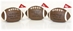 Husker Pennant Footballs Set - OD-74595